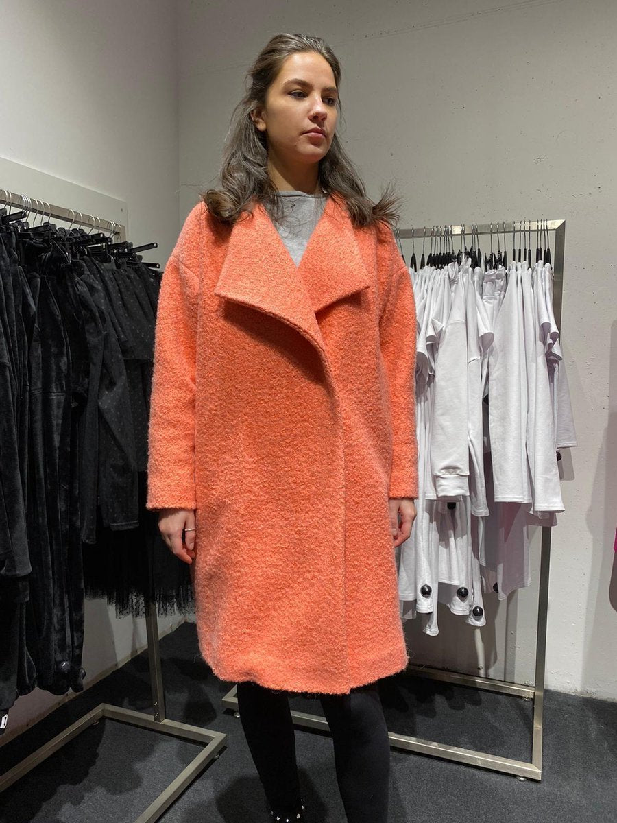 Coo Culte Dames Oversized Jas (zalm) maat M