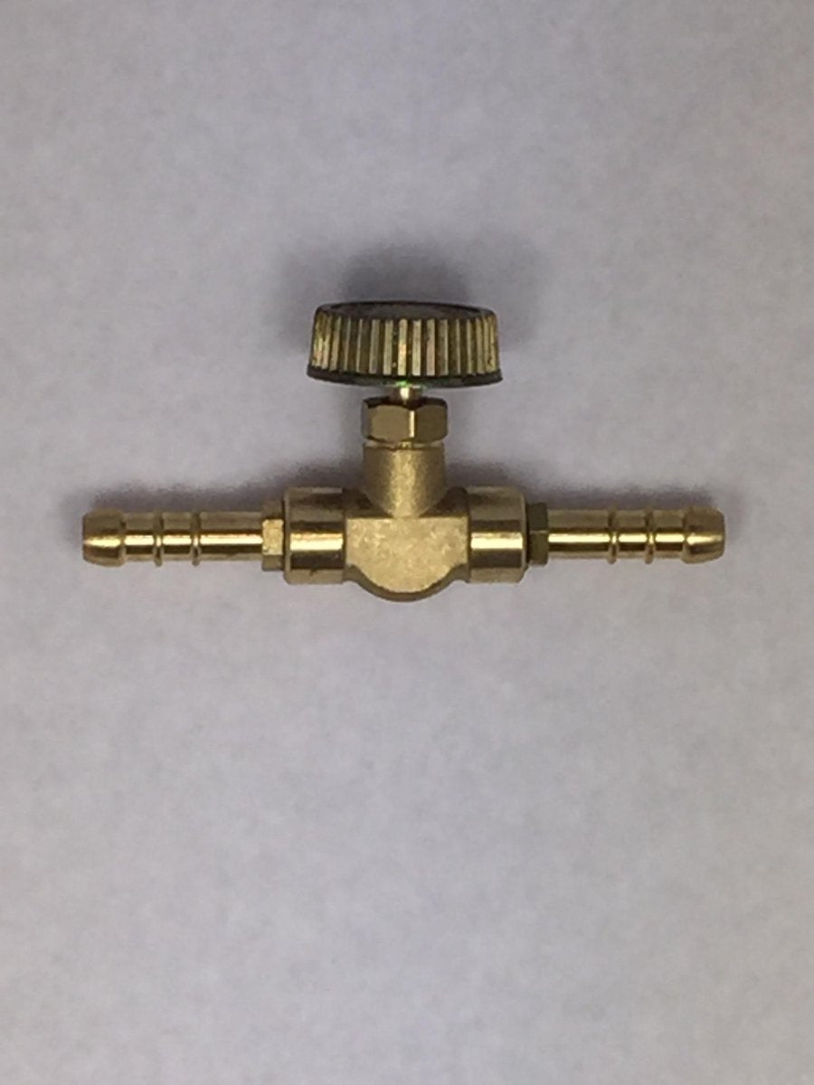 GIMEG SLANGVERBINDINGSTUK MET KRAAN 8MM