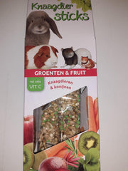 ESVE Knaagdier sticks Groenten & Fruit ( 2  x 45 gram)