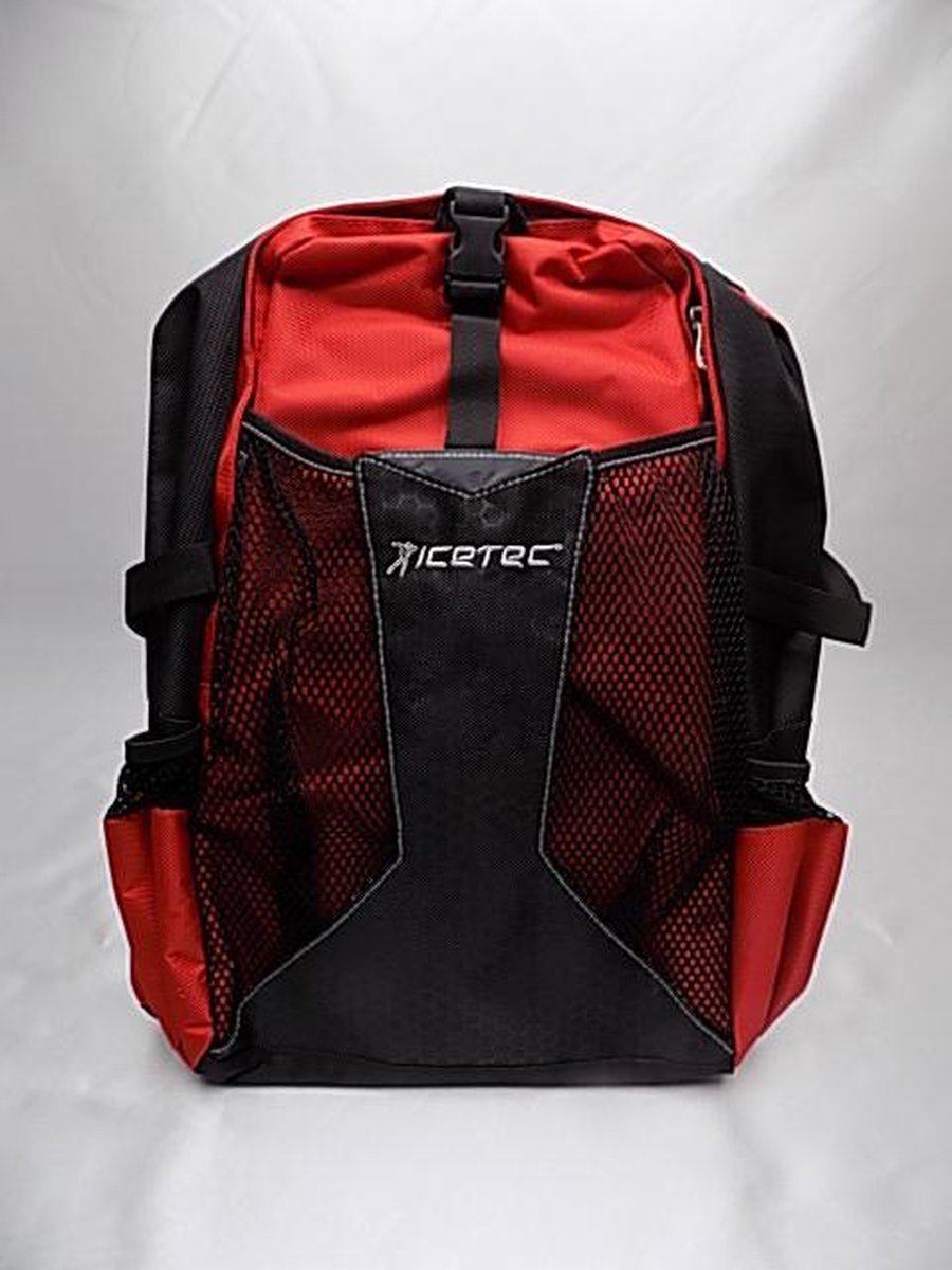 Icetec schaats en skeeler rugtas Rood