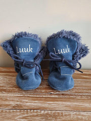 Hobea  winterslofjes grijs