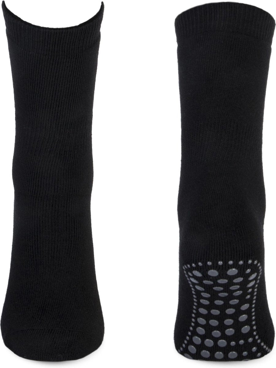 Basset Antislip Sokken Zwart 31-34