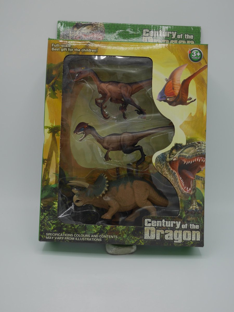 3 dinosaurussen 