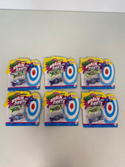 Toi-Toys sticky brain darts speelgoed voor kinderen - set van 6 keer 2 stuks (blauw/geel)
