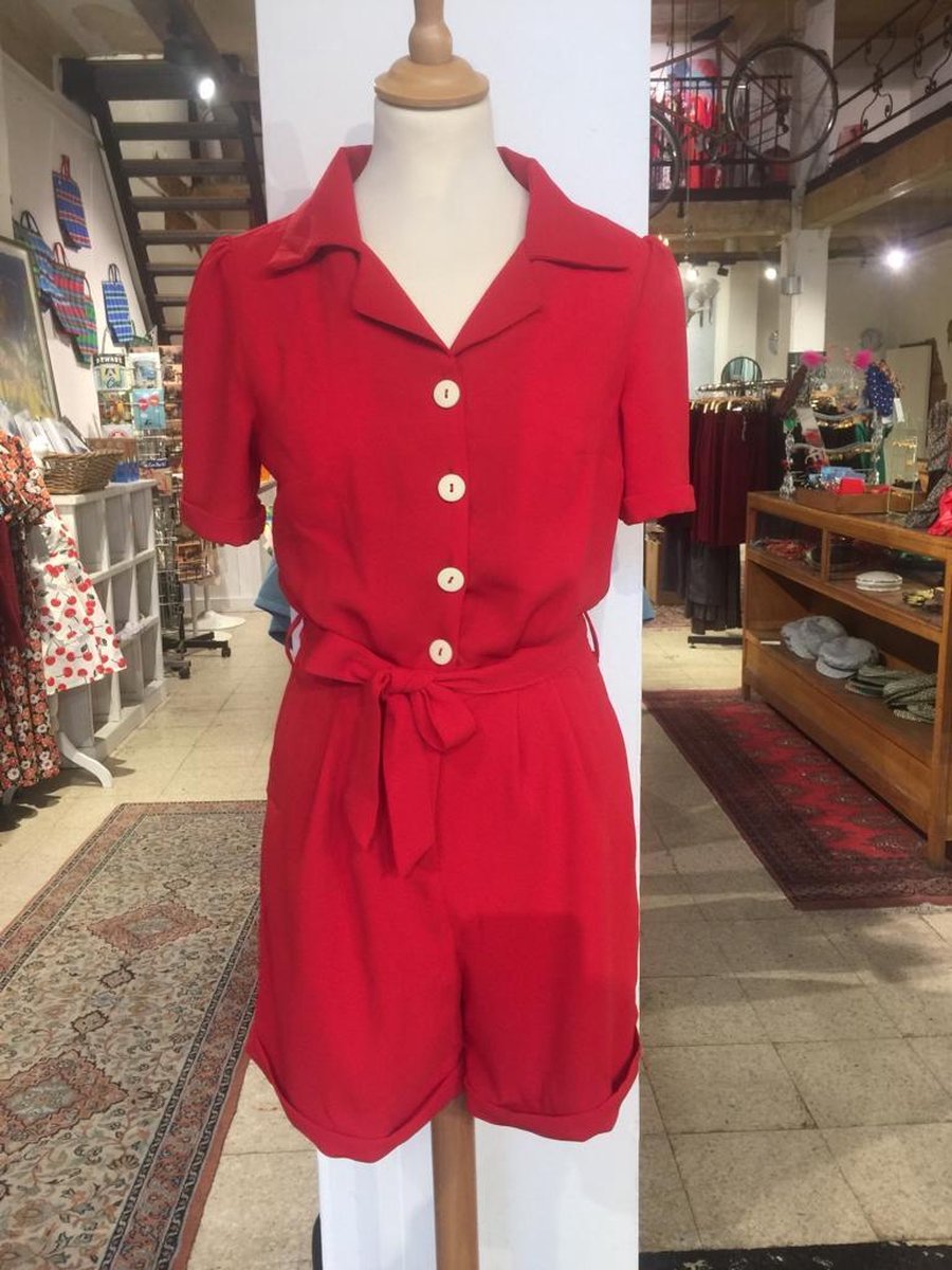 Lynn Playsuit Rood