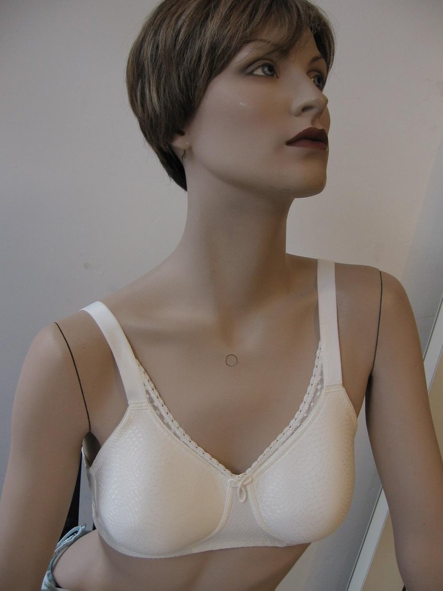 Prothesebh van SILIMA Eve Lace ivoor jacquardstof - C80