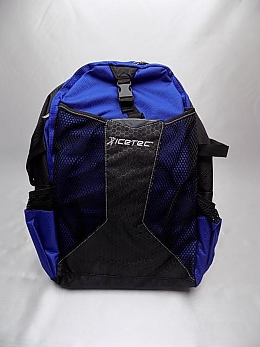 Icetec schaats en skeeler rugtas blauw