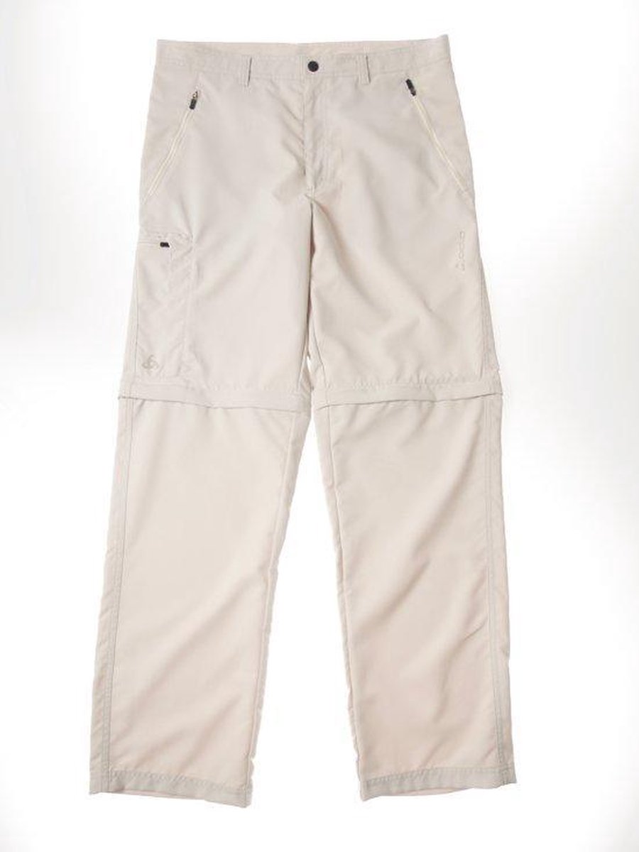 Wandelbroek Heren – Odlo Titlis Zip-Off – Ecru maat 50