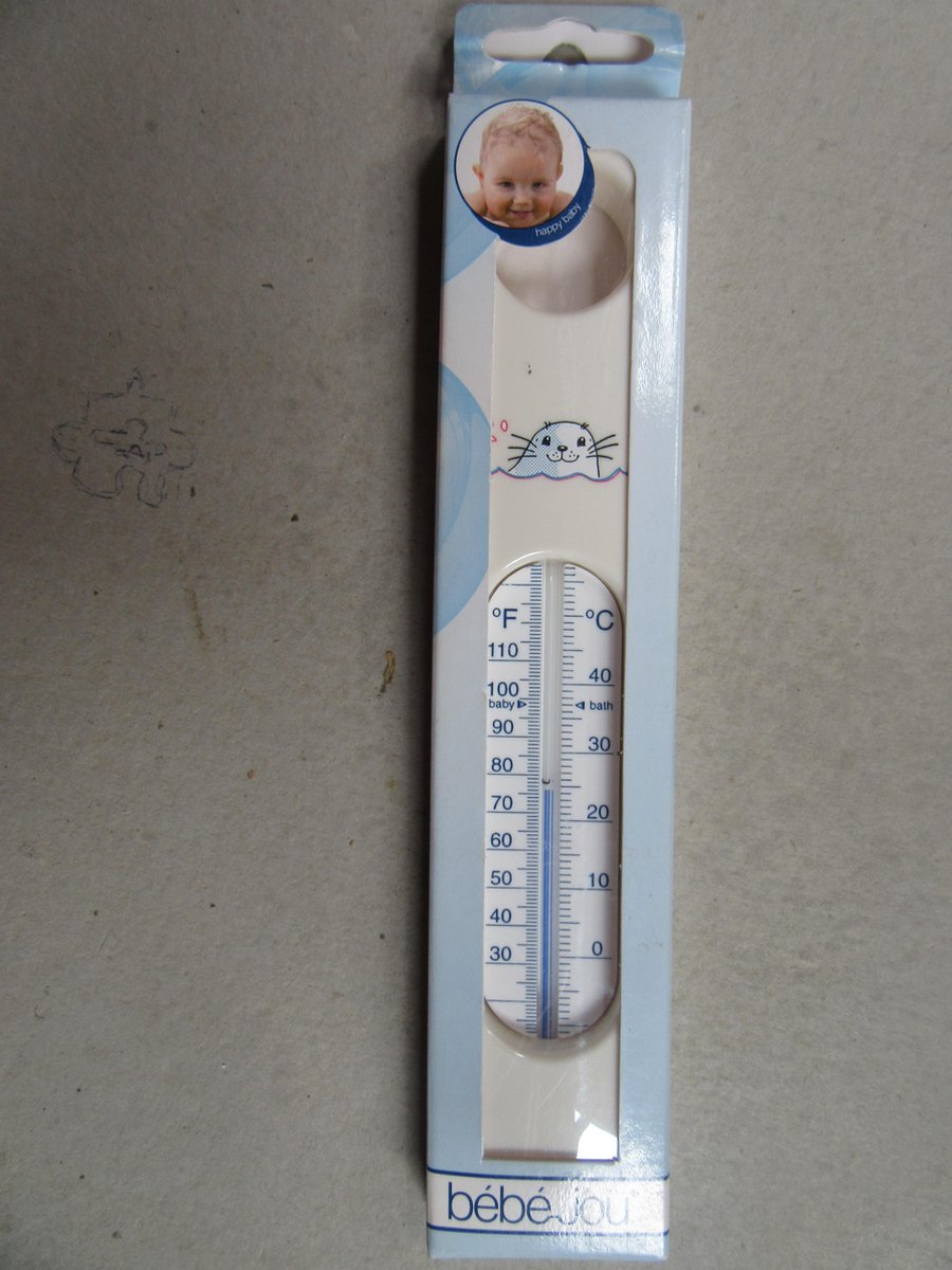 badthermometer voor baby 