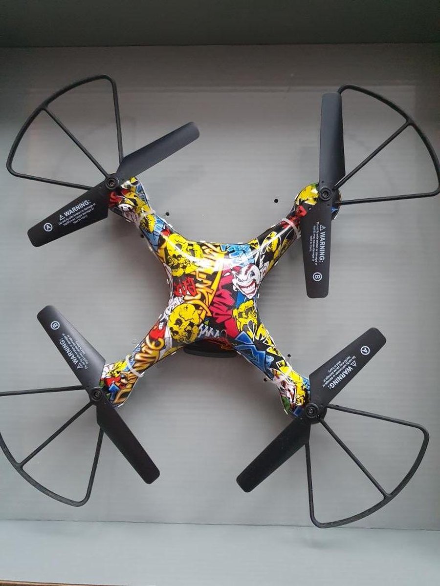 Drone D12 - AI JIA Toys - Multikleur/zwart zonder camera