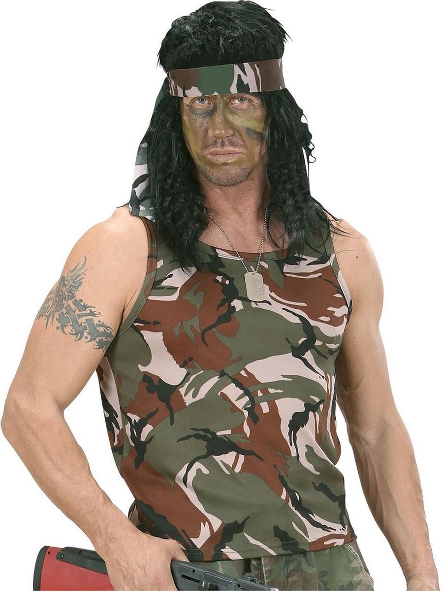 Camouflage Singlet - Maat XL