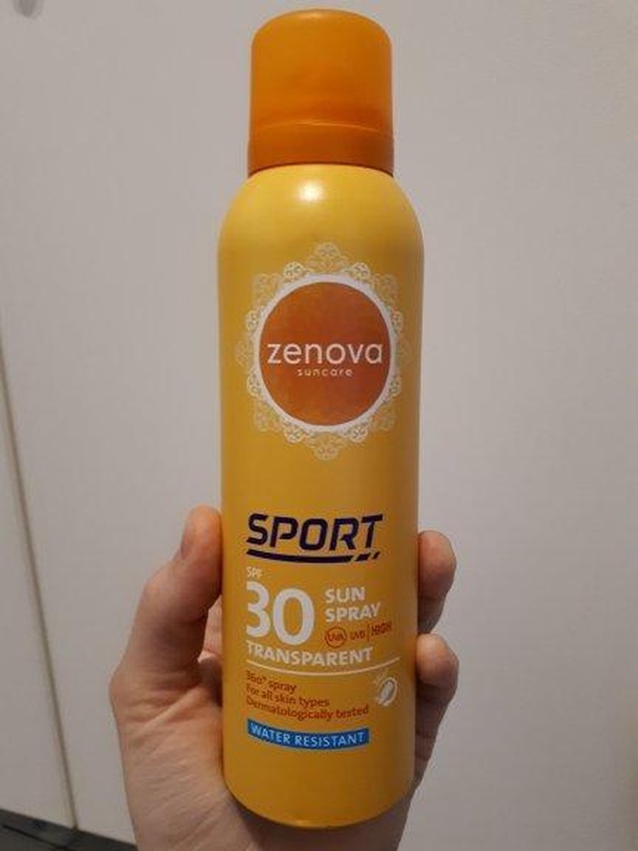 Zenova Sun Spray Sport Transparent 200 ml- SPF 30