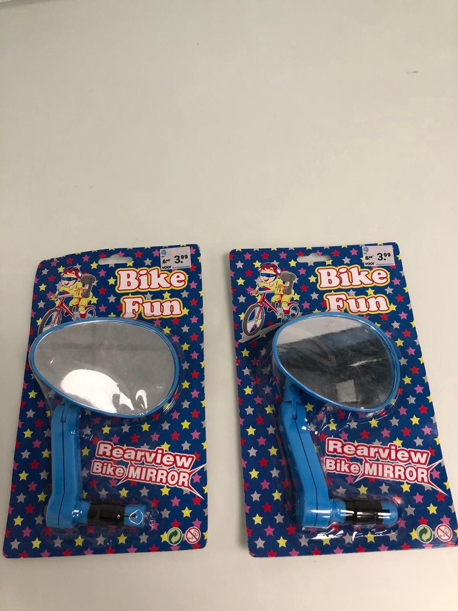 Fiets zijspiegel (twee stuks)