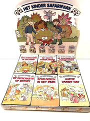 Het Kinder Safaripark / kinderboekjes / 6 delige serie / leren lezen