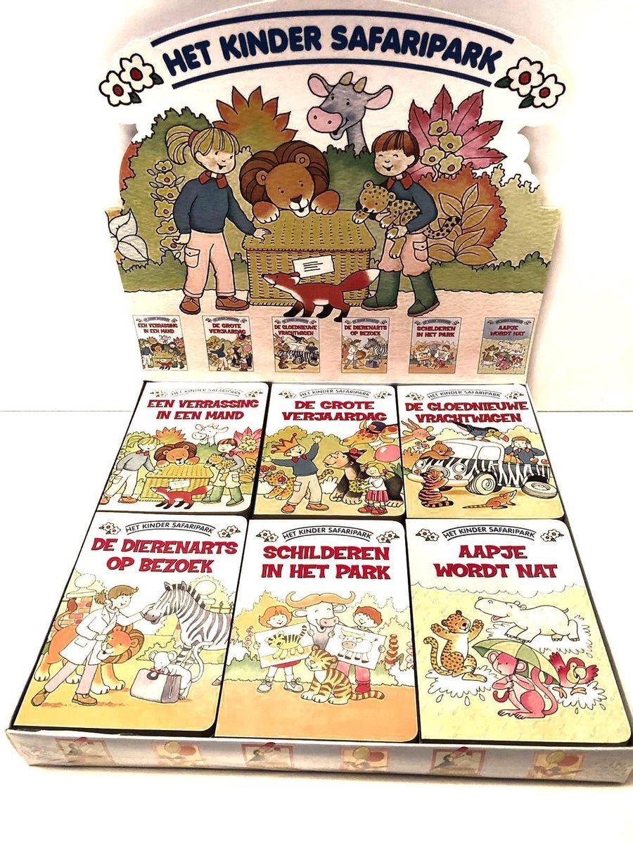 Het Kinder Safaripark / kinderboekjes / 6 delige serie / leren lezen