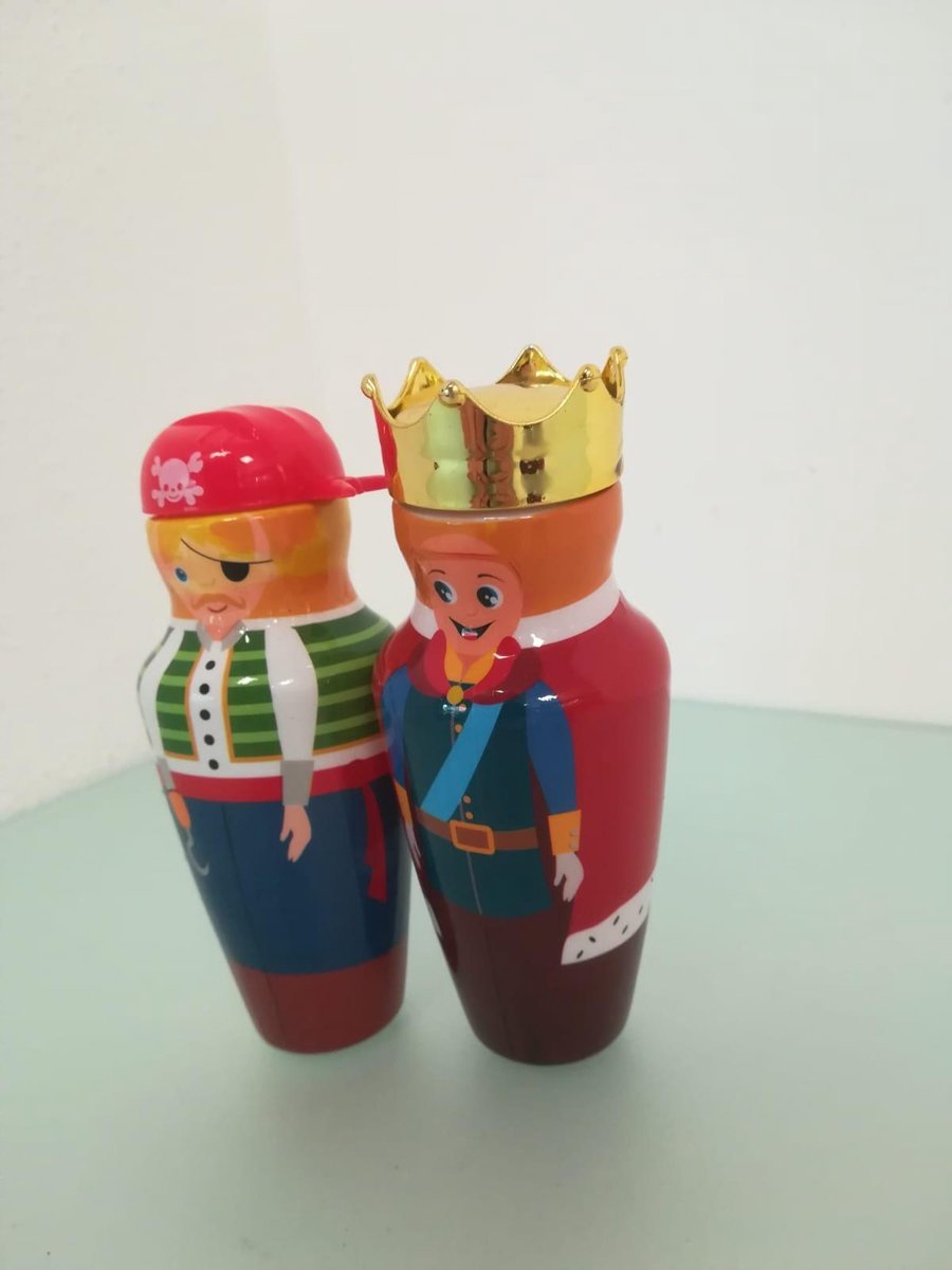 Bellenblaas - 2 stuks - met poppen als opruk