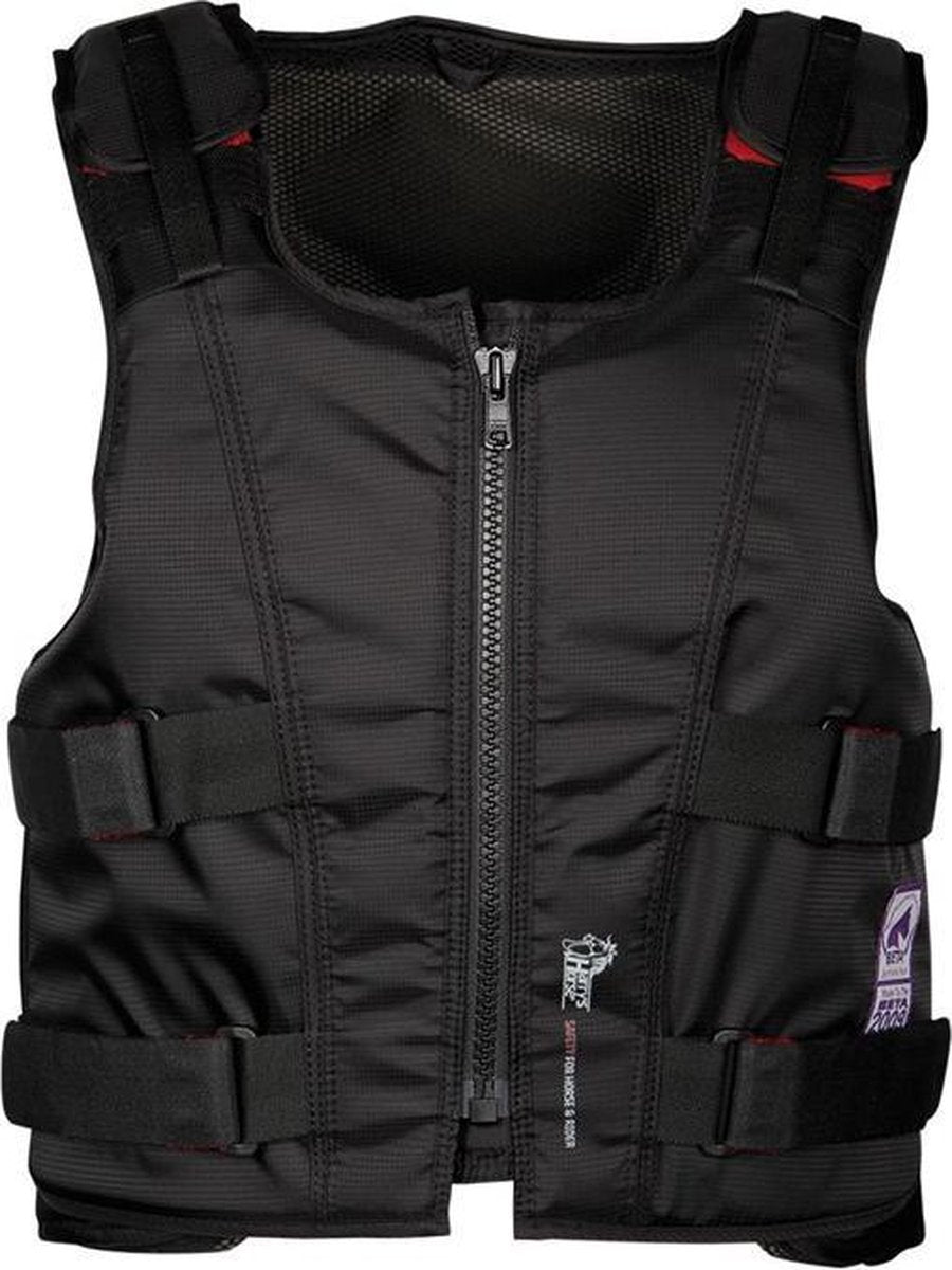 Harry's Horse Bodyprotector SlimFit senior S Zwart
