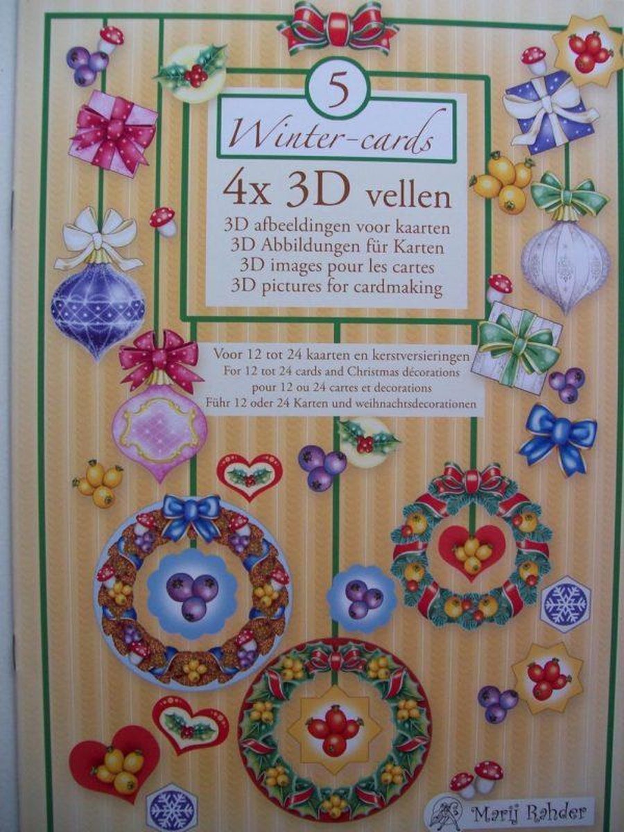 Mary Rahder "Wintercards 5"