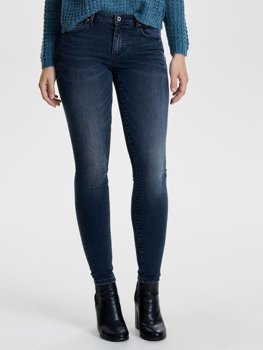 Onlcarmen Reg Sk  Jeans Crysa1433 2 15145320 Dark Blue Denim