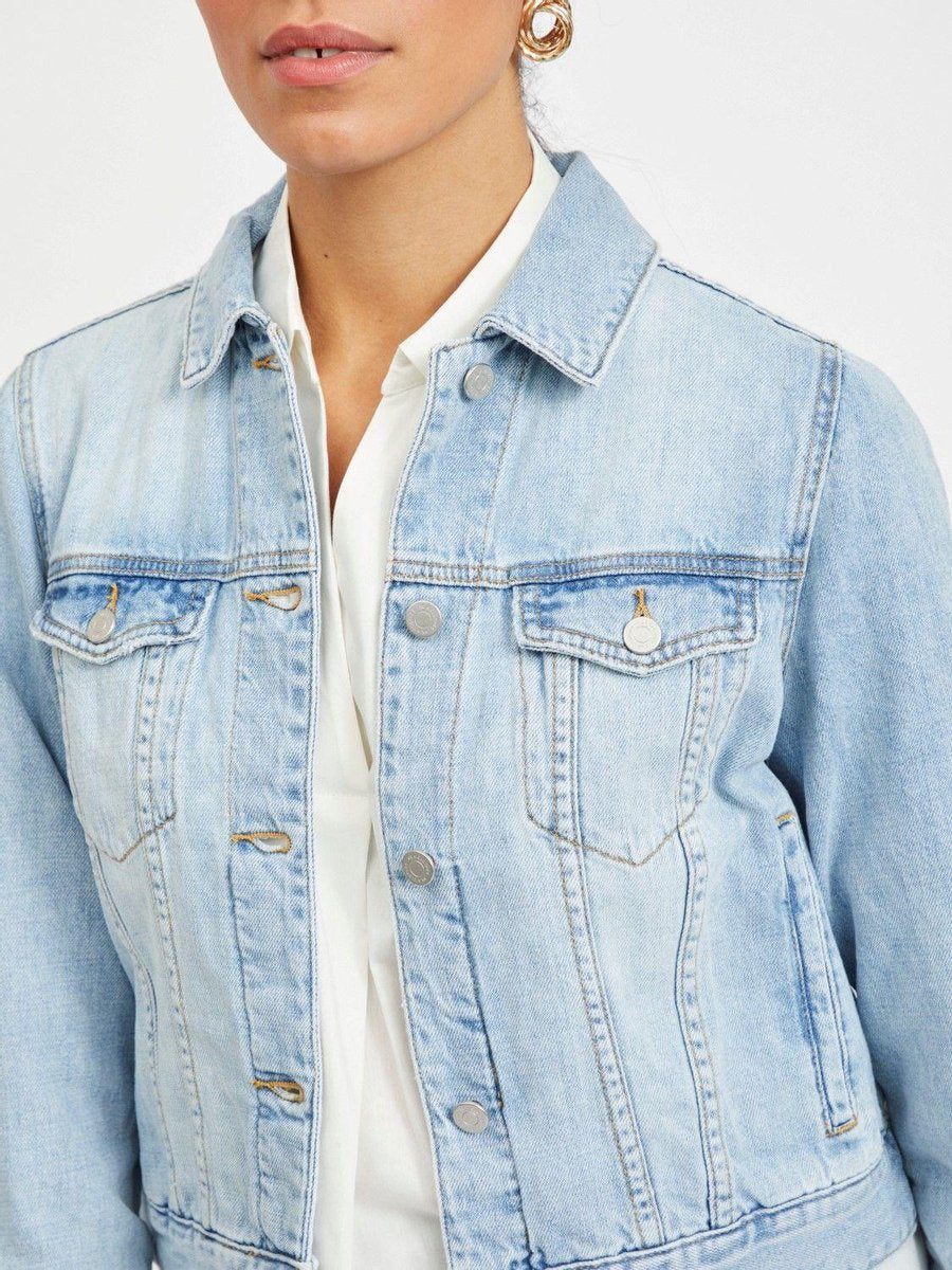 Kort Jasje Jack Vila Blue denim maat 36