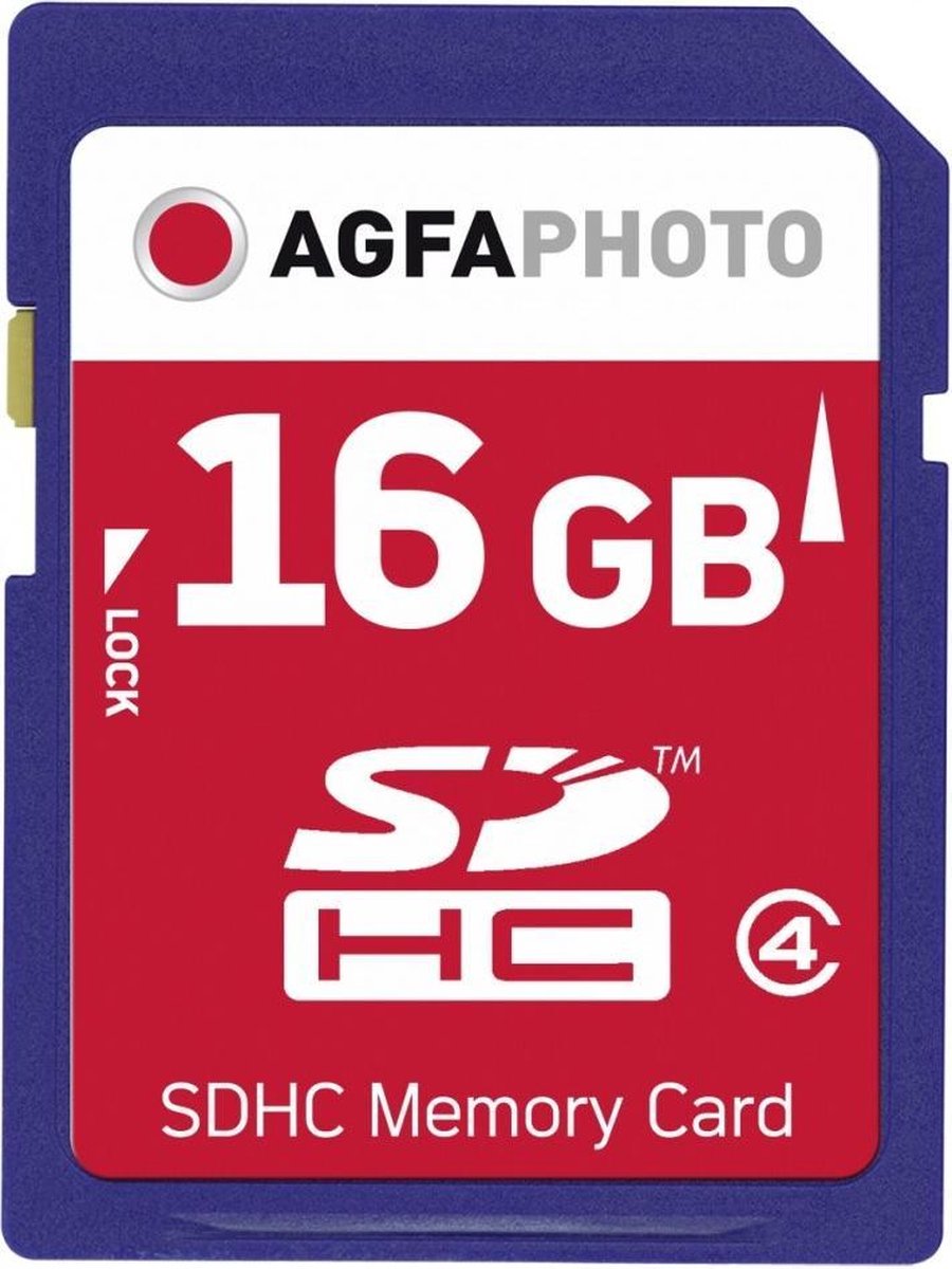 AgfaPhoto 16GB SDHC 16GB SDHC flashgeheugen