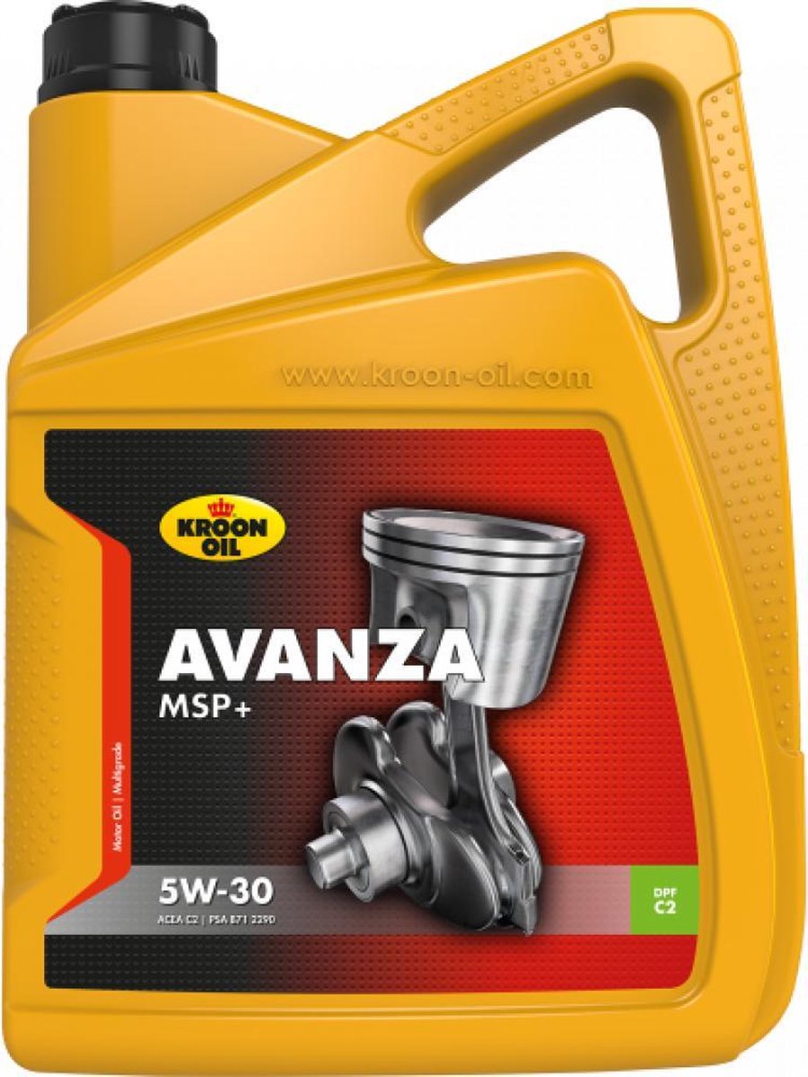 Kroon-Oil Motorolie Avanza MSP+ 5W-30 - 5 Liter