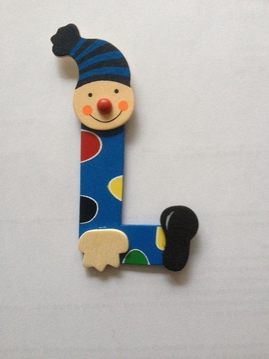 Houten naam letter L