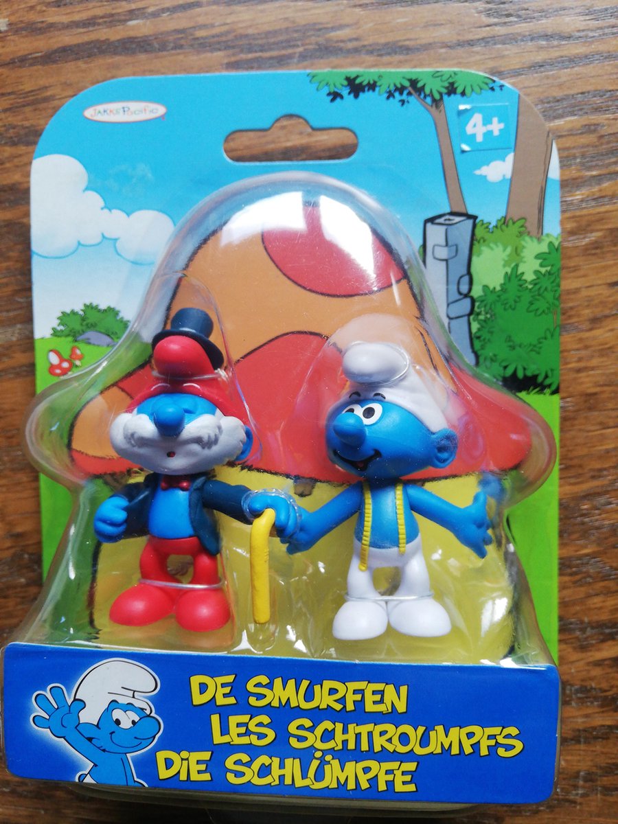 Speelfiguur De Smurfen Beweegbaar Assorti