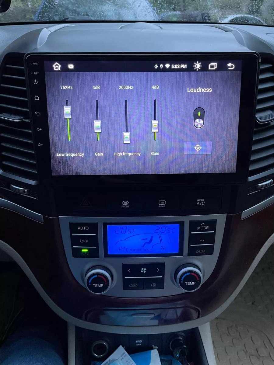 Hyundai Santa Fe 2006-2012 Android 10 navigatie en multimediasysteem autoradio DSP Bluetooth USB WiFi 2+32GB