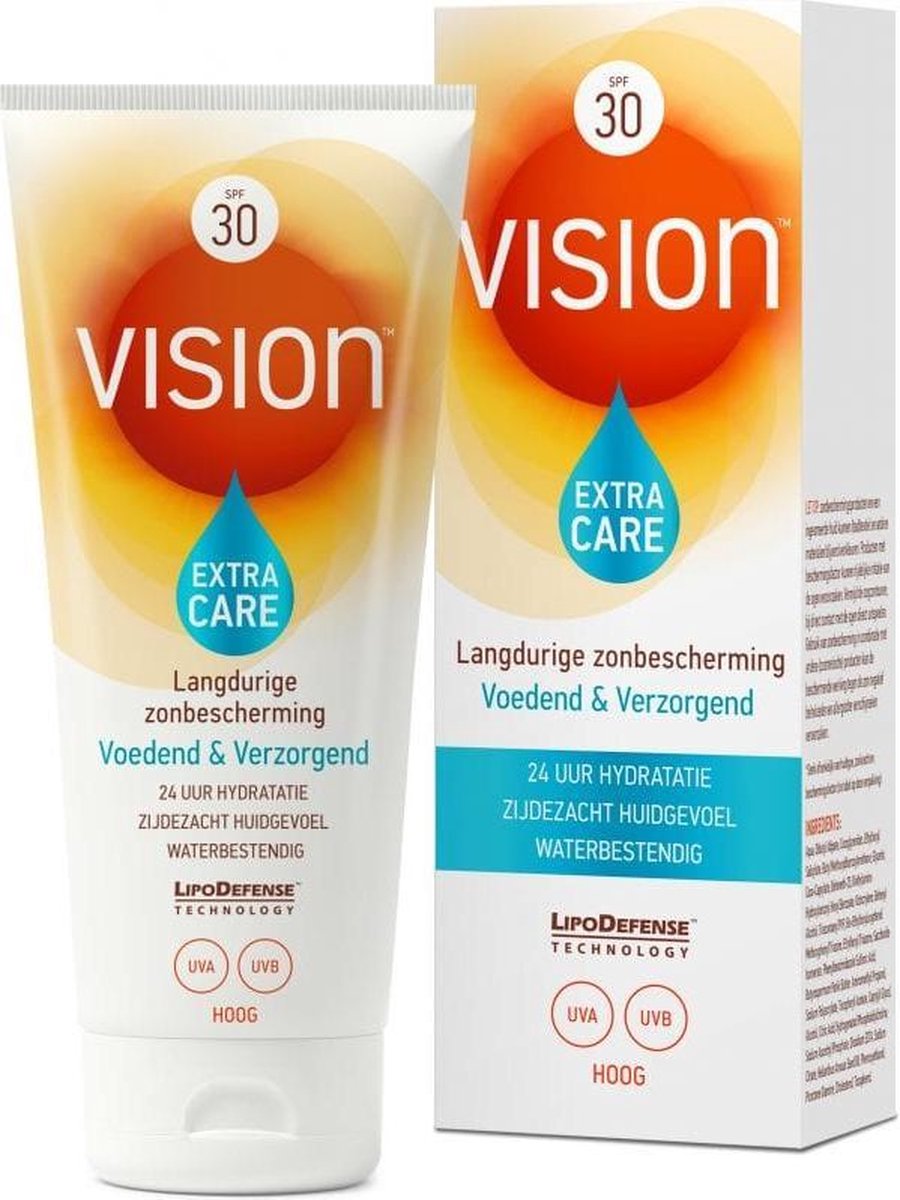 Vision Extra Care Zonnebrand - SPF 30 - 185 ml