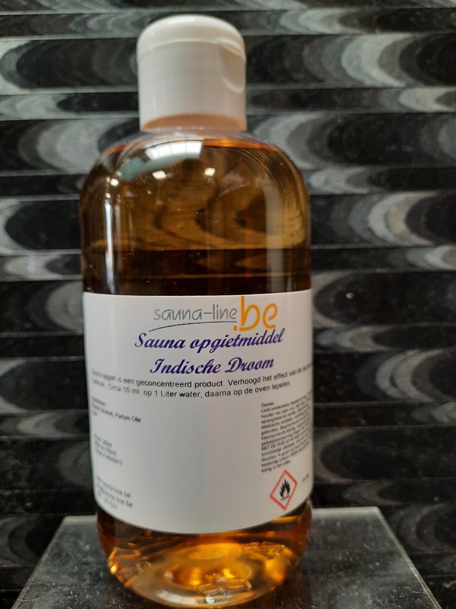 sauna opgietmiddel Indische droom 250 ml -sauna geuren - sauna opgiet