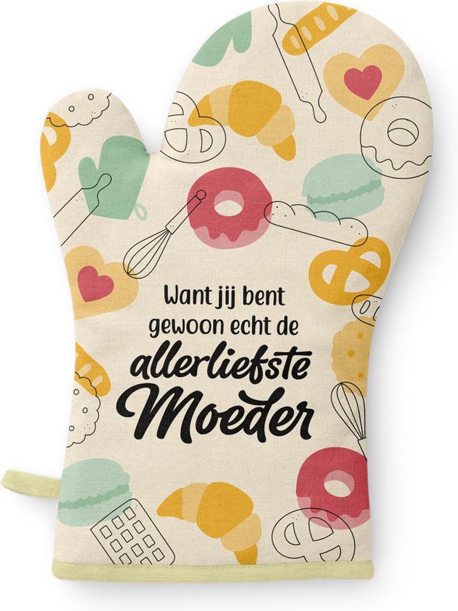 Ovenhandschoen "Moeder"