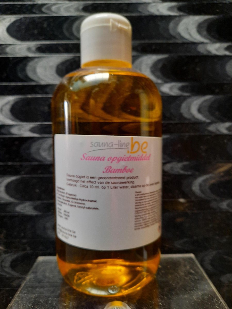 sauna opgietmiddel bamboe 250 ml-sauna geuren - sauna opgiet