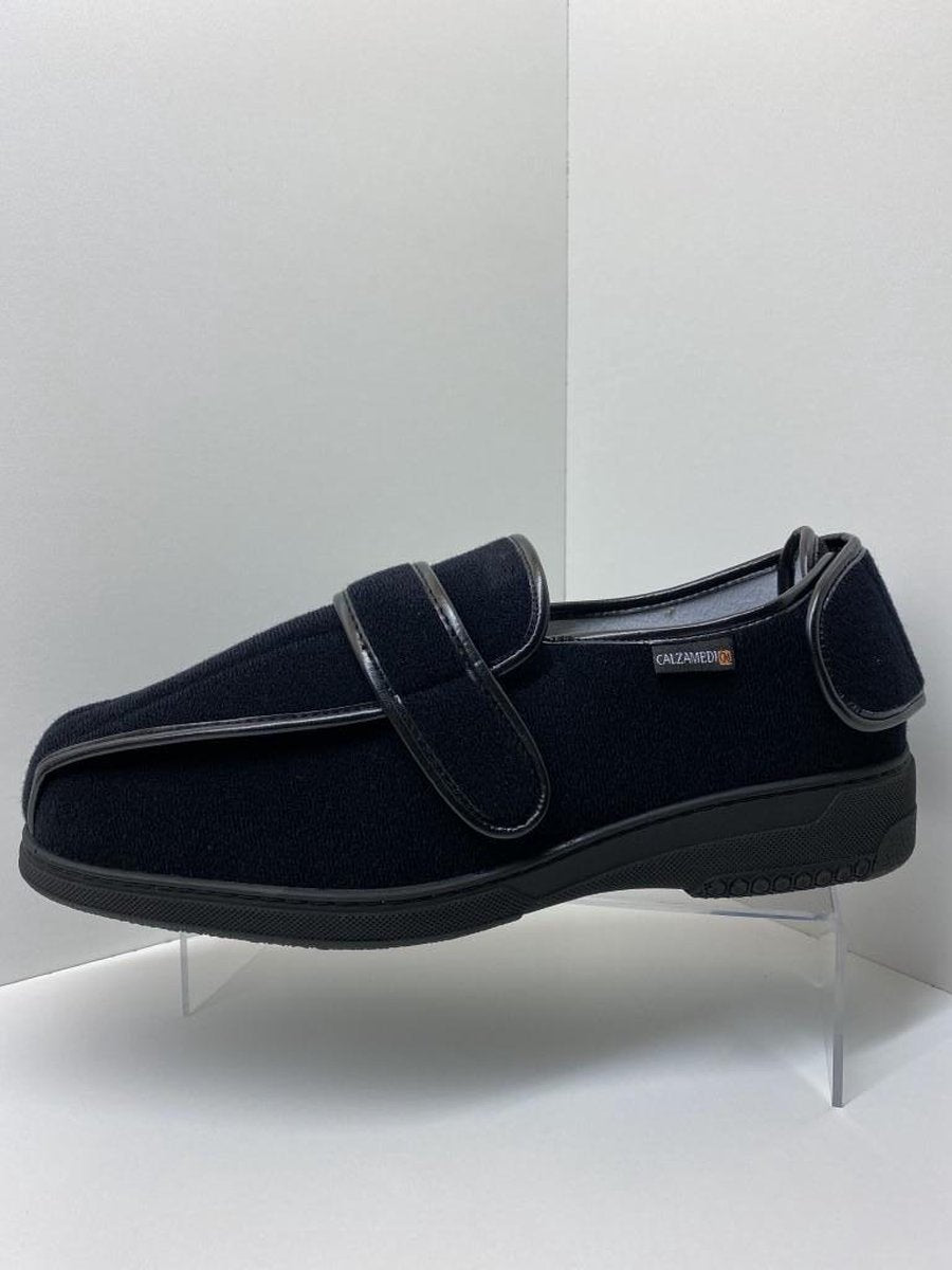 CALZAMEDI Pantoffel Comfortschoen- Laag - Unsix - model Easy SP - zwart - maat 44