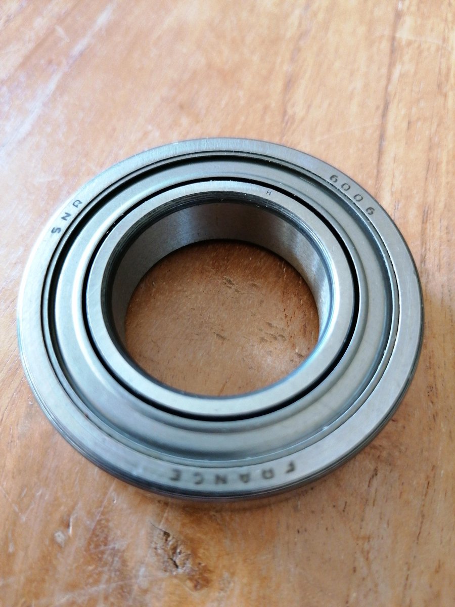 Lager SNR 6006 ZZ / 2Z Asgatdiameter d=30mm ∙ Buitendiameter D=55mm ∙ Breedte B=13mm