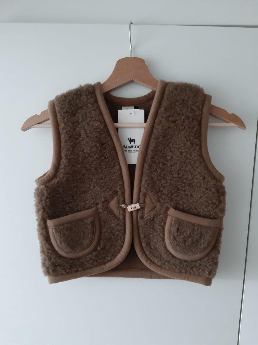 Alwero "Bodywarmer Alpen Junior" Bark - S