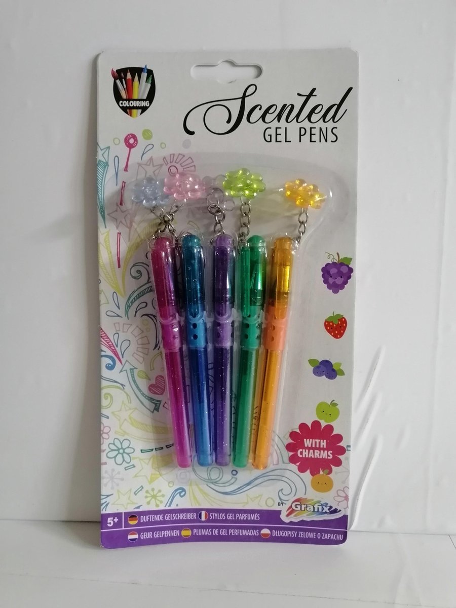 Geur Gelpennen met Charms