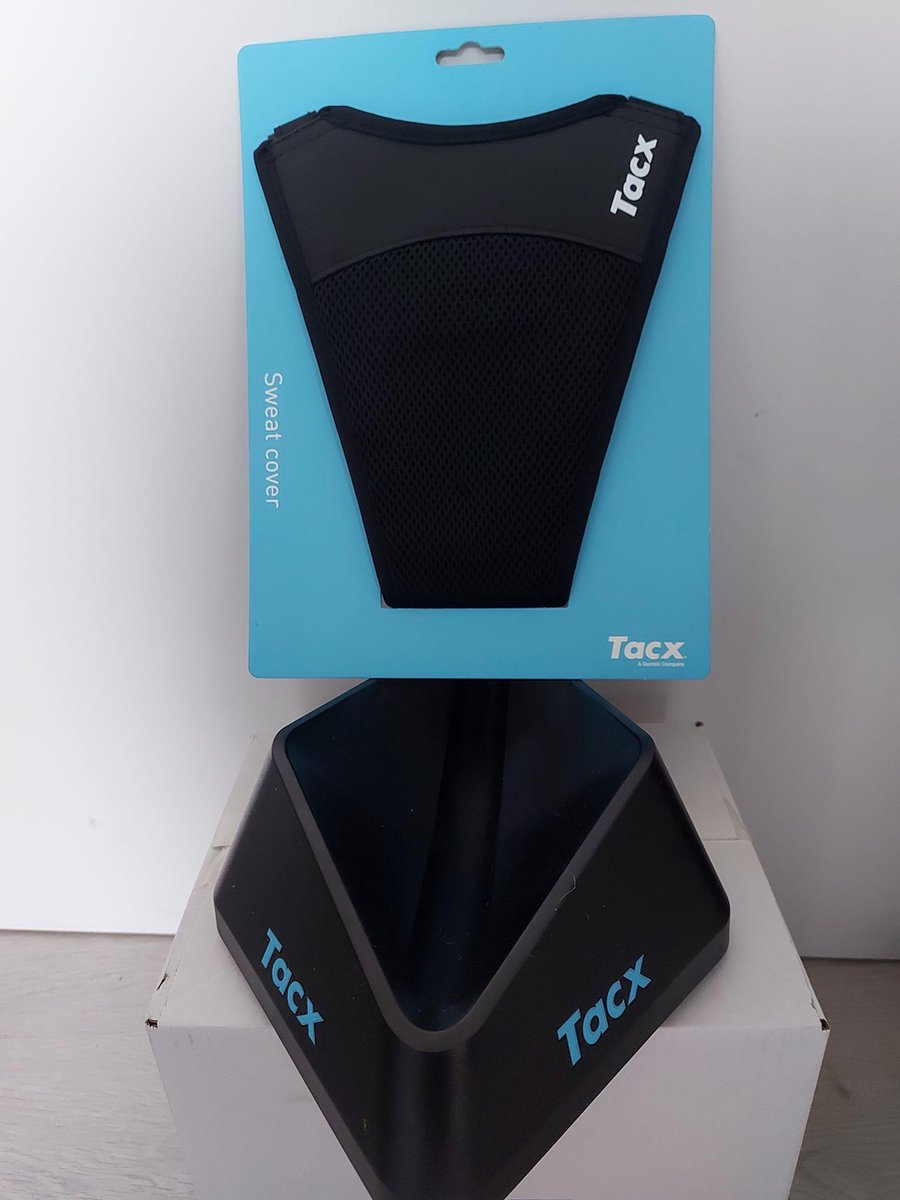 Tacx Front wiel Neo2 voorwielverhoger + Tacx T2930 Zweetdoek