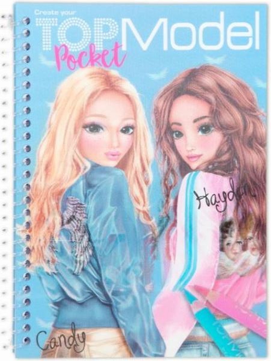 Top Model Kleurboek Pocket Candy 3d Junior 17