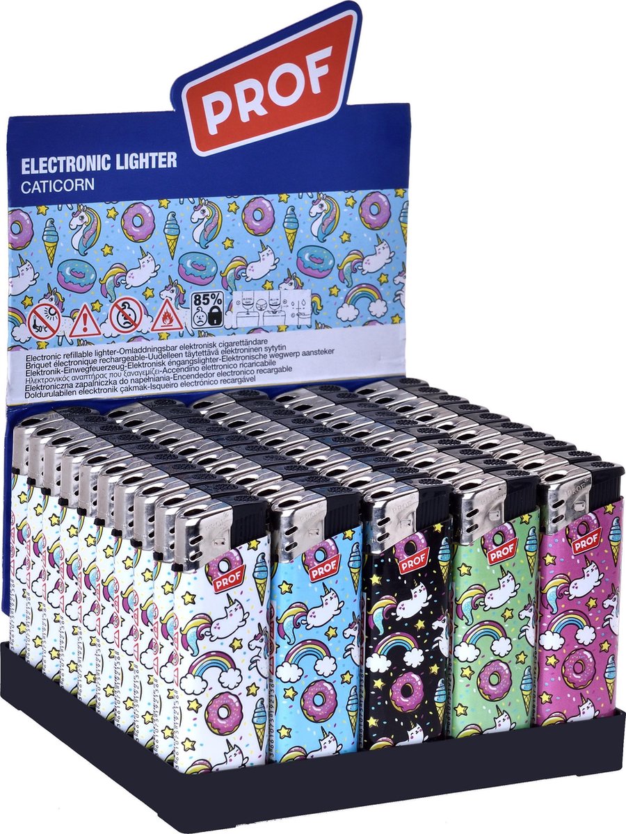 Aanstekers - Lighters - Prof - 50 stuks – Caticorn