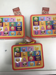 Broodtrommel emoticons - 3 stuks