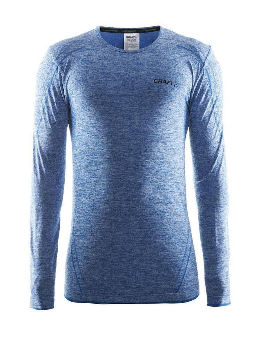 Craft Active Comfort Roundneck Ls Sportshirt Heren - Sw.Blue