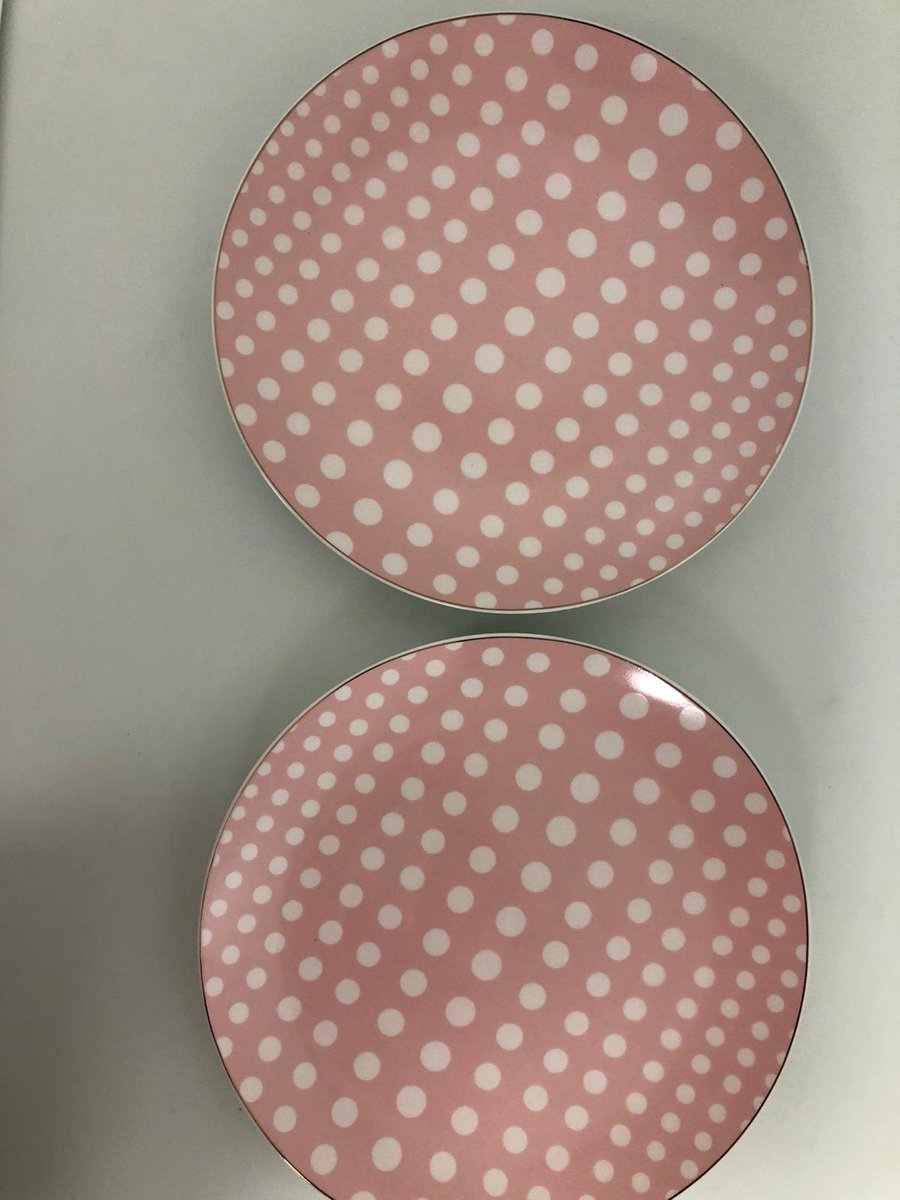 Borden - roze wit