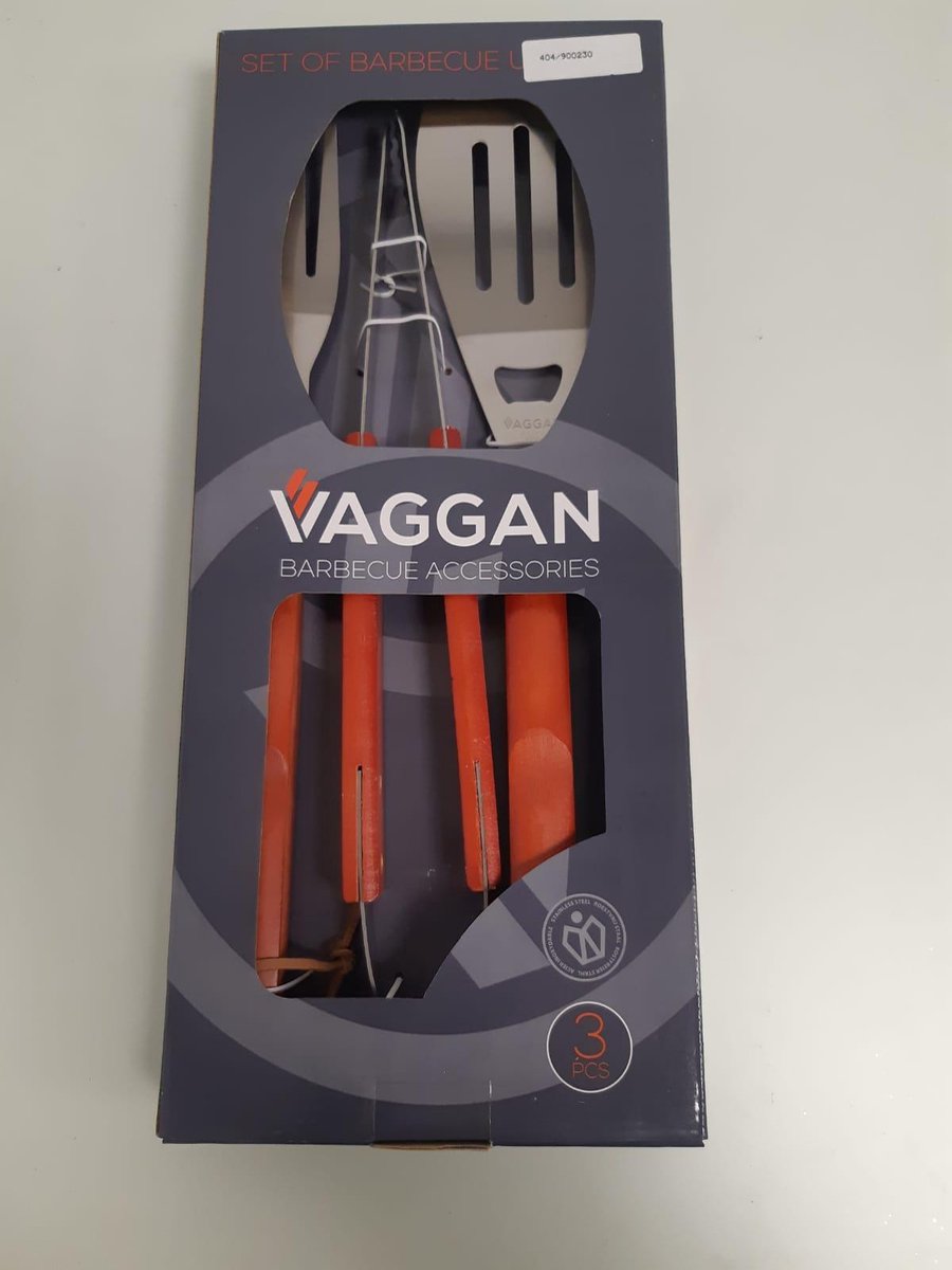 Barbecue gereedschap set- 3 stuks