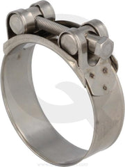 RVS slangklem T-bout 110 - 118 mm