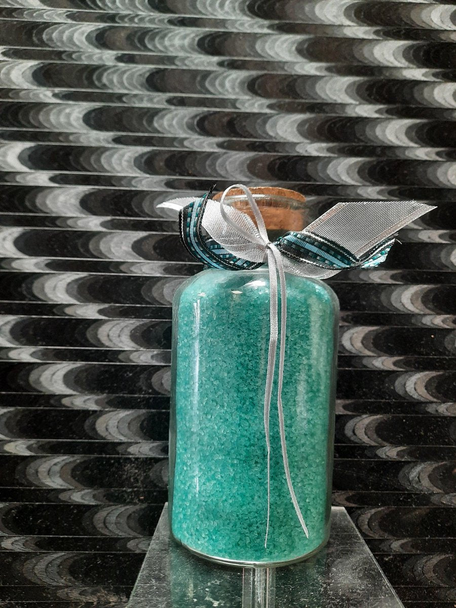 scrubzout -badzout 750 gr  met eucalyptus olie