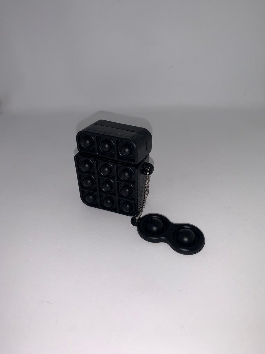 POP IT! Airpods case zwart