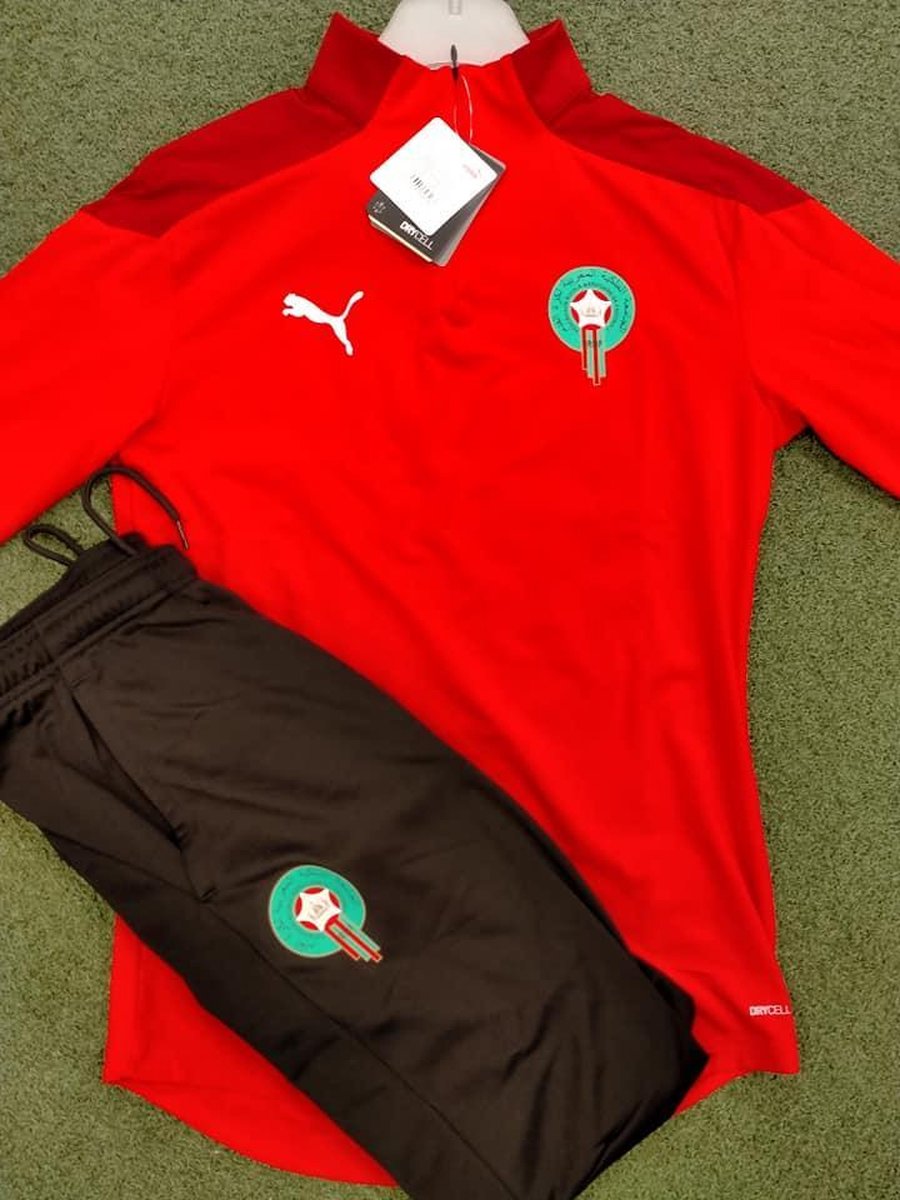Marokko Trainingspak 1/4 zip  Senior 2020-2021