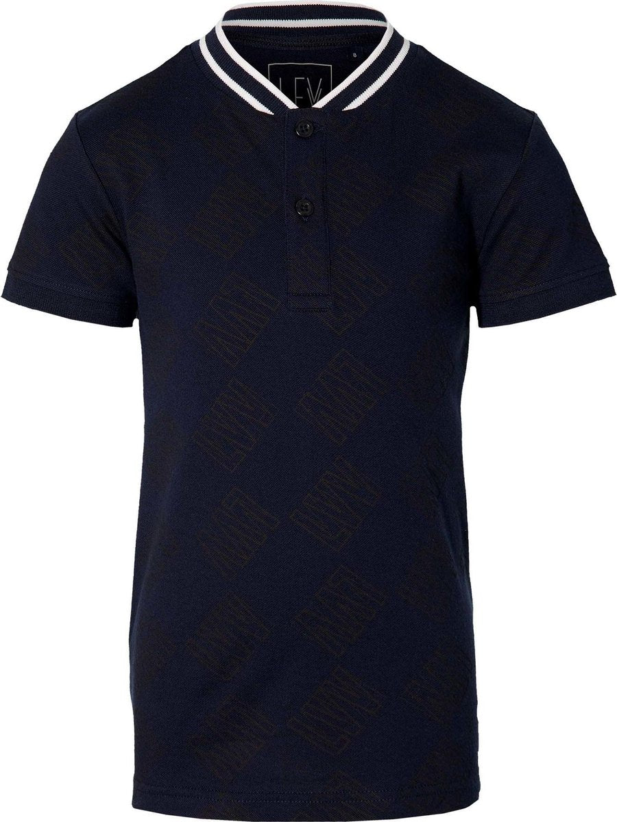 Levv jongens t-shirt Mattie Dark Blue
