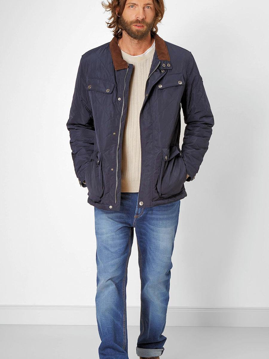Redpoint Jas Blauw Geruit Motief Quentin - XL